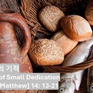 ‘작은 헌신의 기적’ 마태복음 14:13-21