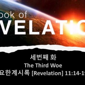 3/7/25 “세번째 화” 요한계시록 11:14-19