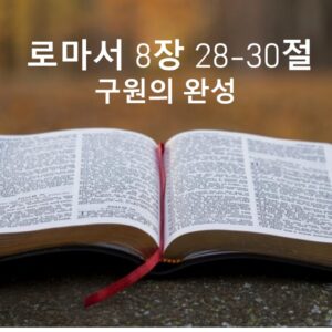 4/04/26 “구원의 완성” 롬 8:28-30